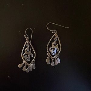 Silpada silver earrings